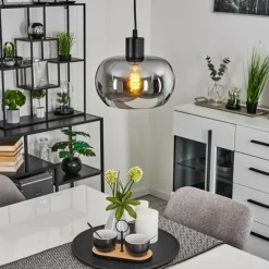 Suspension Lissy Noir, 1 lumière