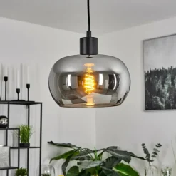 Suspension Lissy Noir, 1 lumière