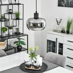 Suspension Lissy Noir, 1 lumière