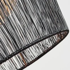 Suspension Madancos Noir, 1 lumière