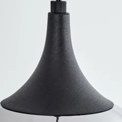 Suspension Maynal Noir, 6 lumières