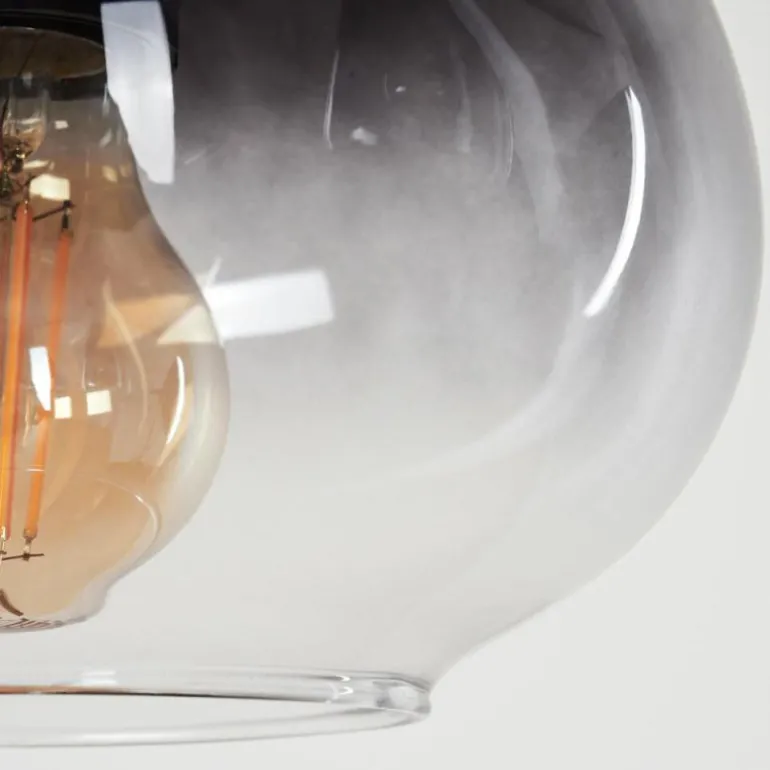 Suspension Mechaico Noir, 3 lumières