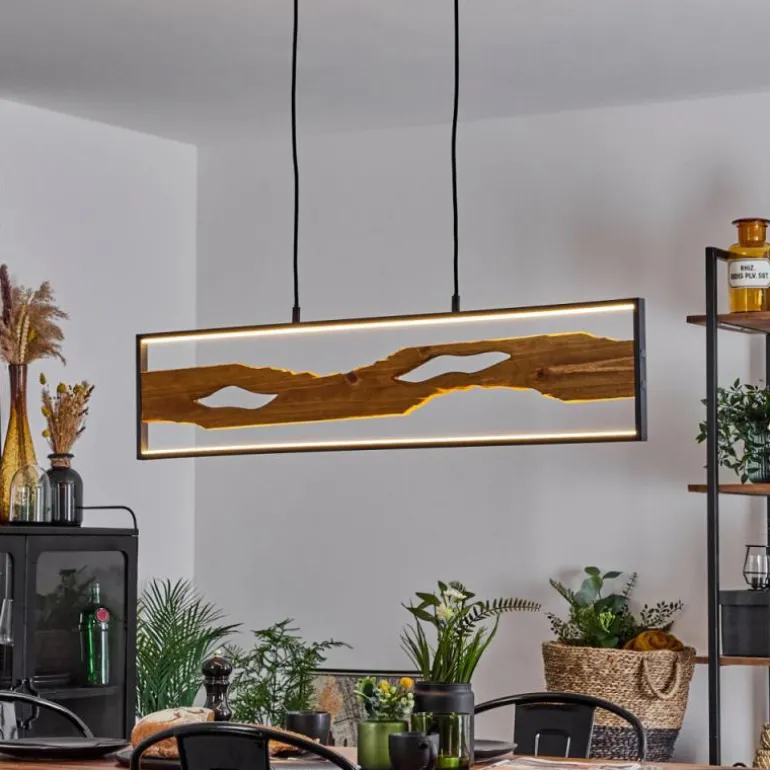 Suspension Nevogilde LED Noir, 1 lumière