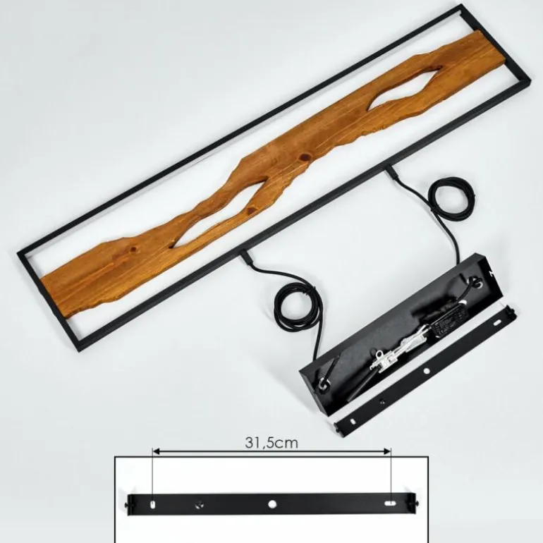 Suspension Nevogilde LED Noir, 1 lumière