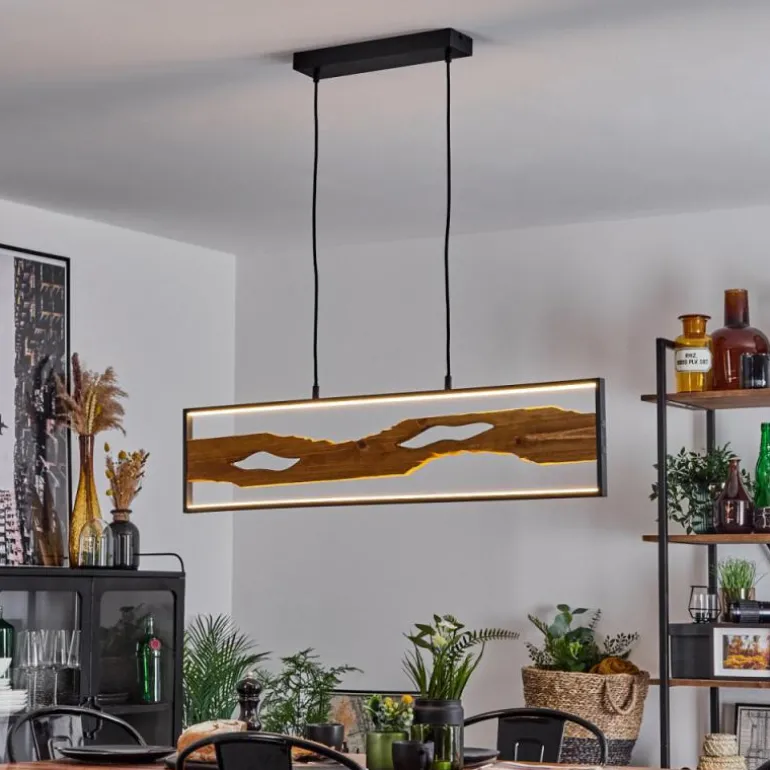 Suspension Nevogilde LED Noir, 1 lumière