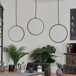 Suspension Nevogilde LED Noir, 1 lumière