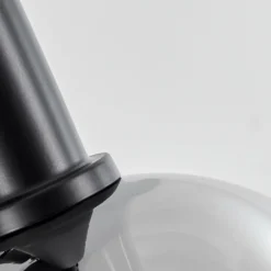 Suspension Pascal Noir, 5 lumières