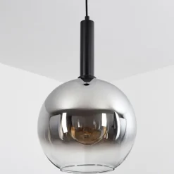 Suspension Pascal Noir, 1 lumière