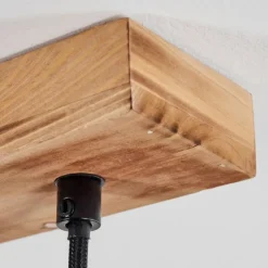 Suspension Racolo Écru, 4 lumières