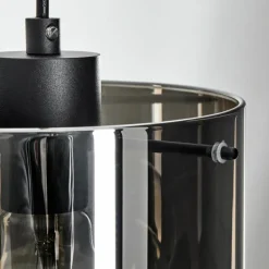 Suspension Sarniguet Noir, 1 lumière