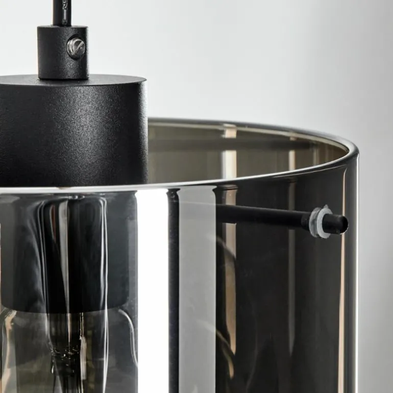 Suspension Sarniguet Noir, 1 lumière