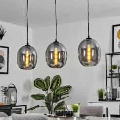 Suspension Sarniguet Noir, 1 lumière