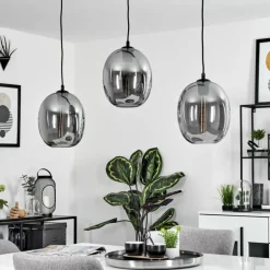 Suspension Sarniguet Noir, 1 lumière