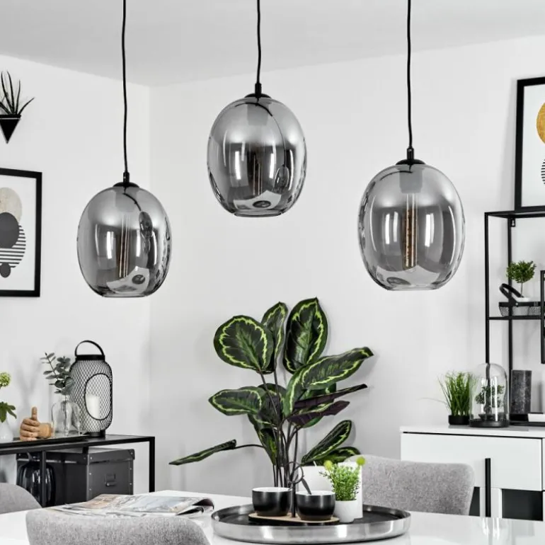 Suspension Sarniguet Noir, 1 lumière