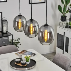 Suspension Sarniguet Noir, 1 lumière