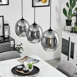 Suspension Sarniguet Noir, 1 lumière