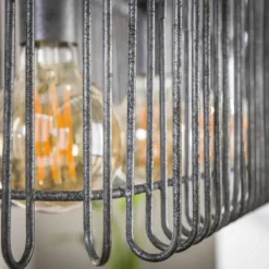 Suspension Trax Anthracite, 5 lumières