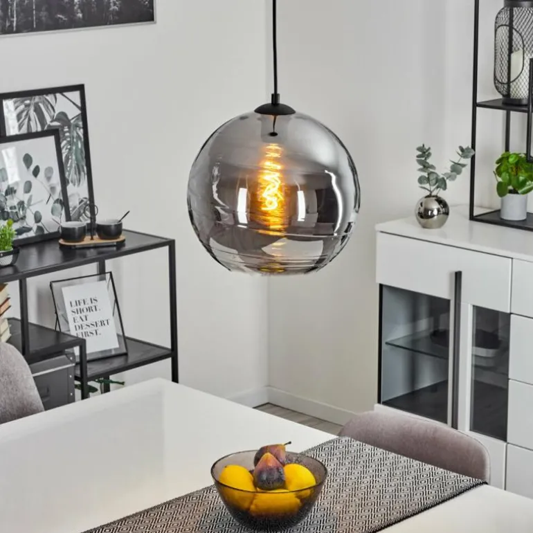 Suspension Veikkaala Noir, 1 lumière