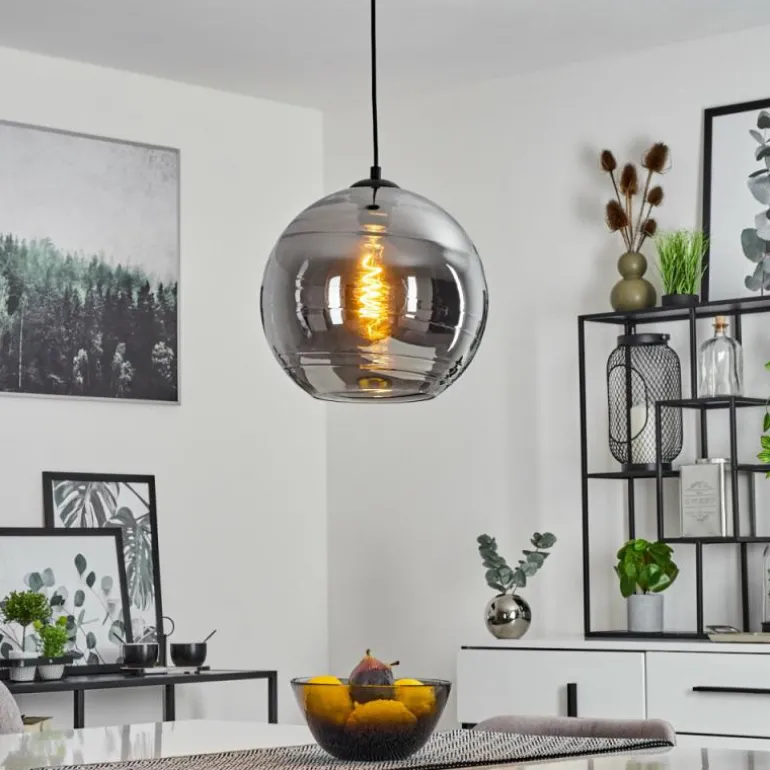 Suspension Veikkaala Noir, 1 lumière