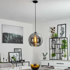 Suspension Veikkaala Noir, 1 lumière