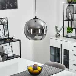 Suspension Veikkaala Noir, 1 lumière