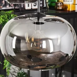 Suspension - Verre Apedo Fumé, 3 lumières