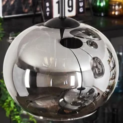 Suspension - Verre Apedo Fumé, 5 lumières