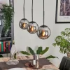 Suspension - Verre Gastor Fumé, 3 lumières