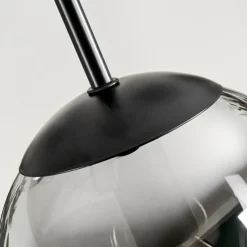 Suspension - Verre Gastor Clair, Fumé, 3 lumières