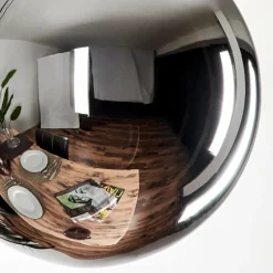 Suspension - Verre Gastor Chrome, Fumé, 3 lumières