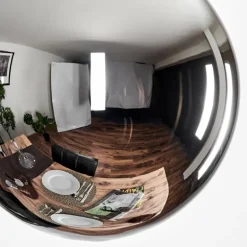 Suspension - Verre Gastor Chrome, Fumé, 1 lumière