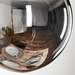 Suspension - Verre Gastor Fumé, 1 lumière