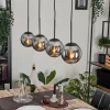Suspension - Verre Gastor Fumé, 4 lumières