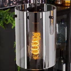 Suspension - Verre Parane Fumé, 3 lumières