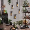 Suspension - Verre Parane Fumé, 5 lumières