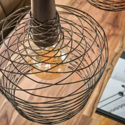 Suspension Accent Cuivre, 3 lumières