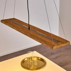 Suspension Adak LED Gris, 1 lumière