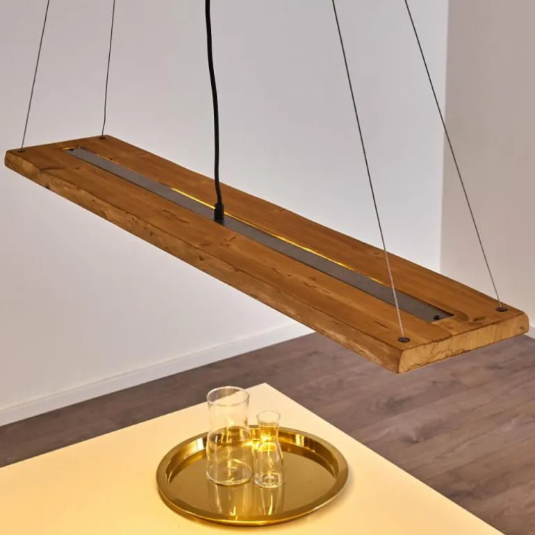 Suspension Adak LED Gris, 1 lumière