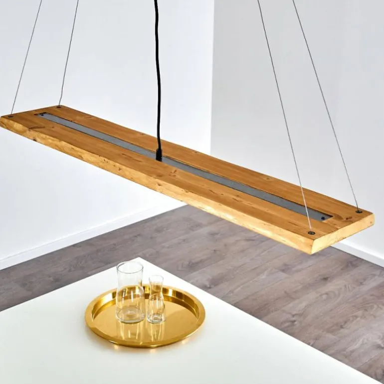 Suspension Adak LED Gris, 1 lumière