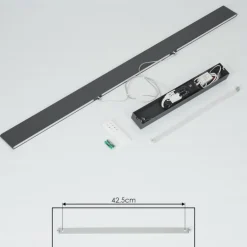 Suspension Aduard LED Anthracite, 2 lumières