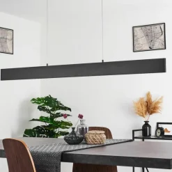 Suspension Aduard LED Anthracite, 2 lumières