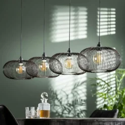 Suspension Agueda, 4 lumières