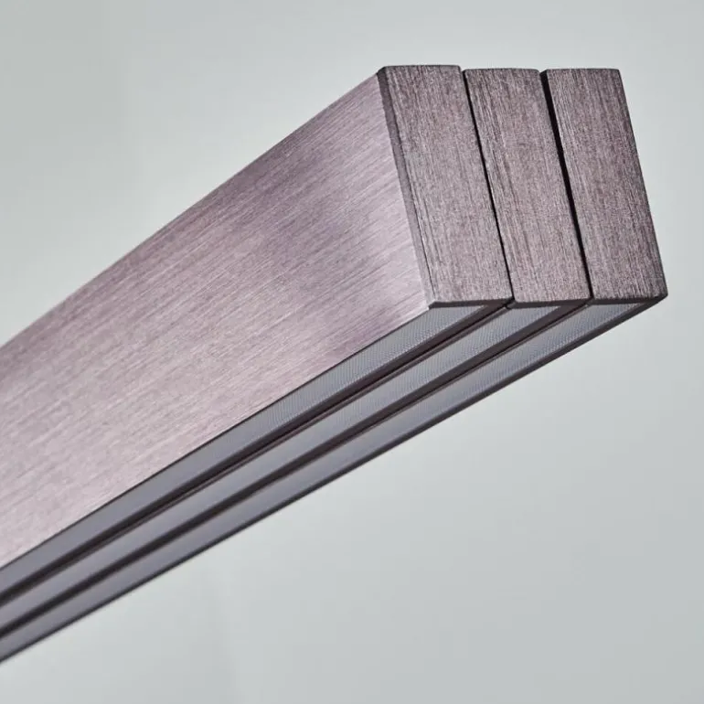 Suspension Airolo LED Brun, 3 lumières