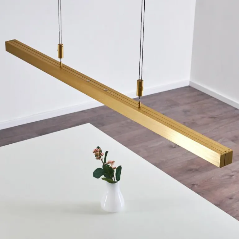 Suspension Airolo LED Laiton, 3 lumières