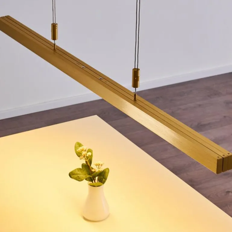 Suspension Airolo LED Laiton, 3 lumières