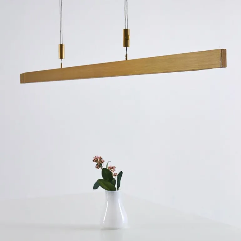 Suspension Airolo LED Laiton, 3 lumières