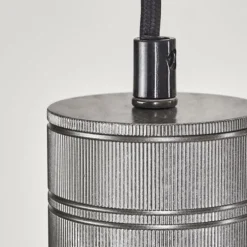 Suspension Ajaccio Argent Oxydé, 5 lumières