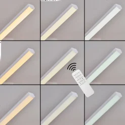 Suspension Alelua LED Blanc, 1 lumière, Télécommandes