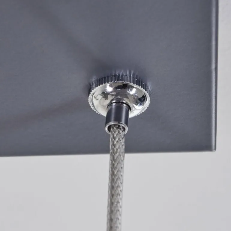 Suspension Alelua LED Gris, 1 lumière, Télécommandes