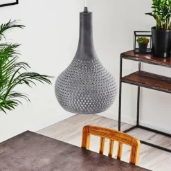 Suspension Alenhoven Gris, 1 lumière